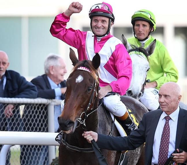 DELICACYGroup 1 winner for Bob Peters and jockey Peter Hall