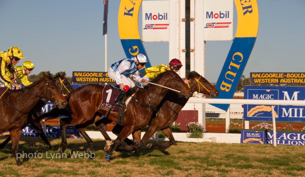 SNITZALONGMagic Millions winner in KalgoorliePhoto/