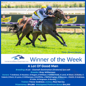 Winner of the Week – A Lot Of Good Men