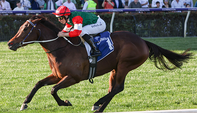 Perth Jewel in control at Flemington